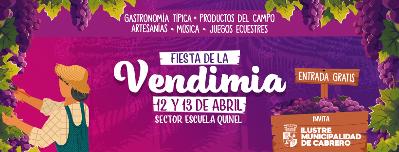 ¡LE INVITAMOS A LA FIESTA DE LA VENDIMIA!